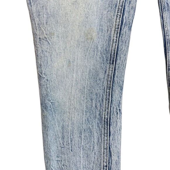 We The Free Free People Zuri High Rise Mom Lived in Blue Jeans Women 27 Boho - Picture 10 of 12